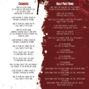 Libreto de lyrics Bloody Monkey 06