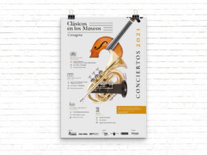 Cartel Clasicos en los Museos 2021