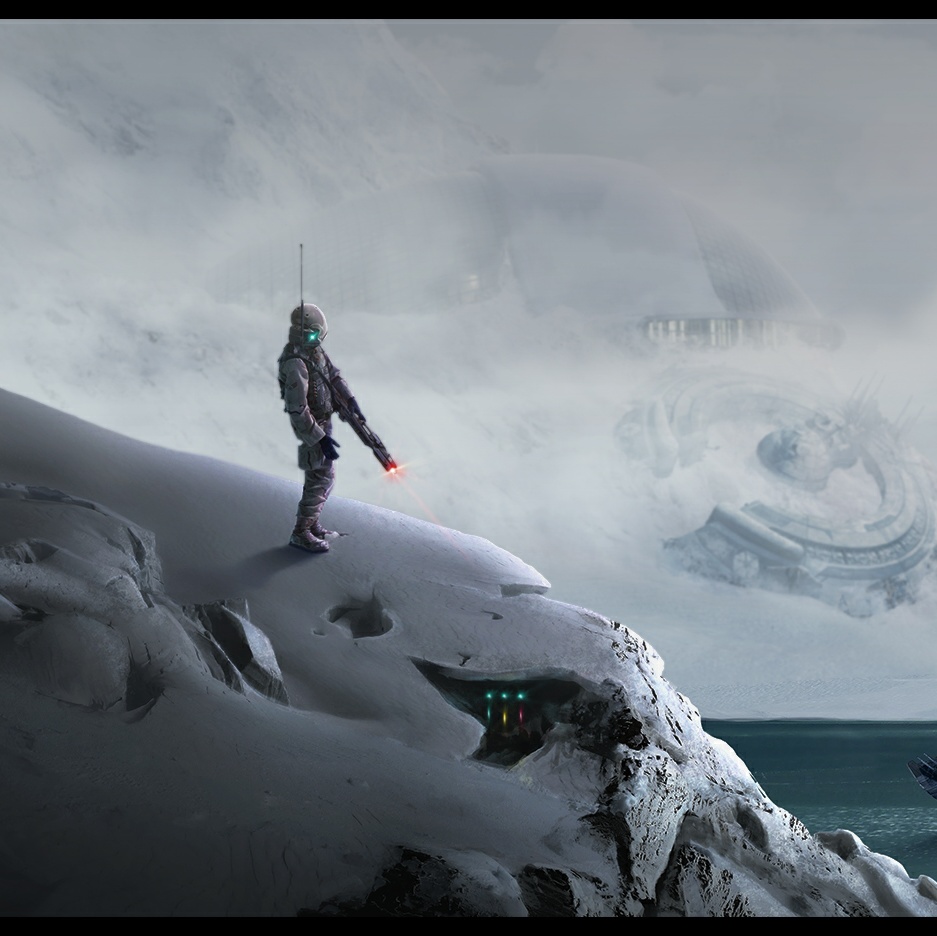 Concept Art paisaje Helado 03