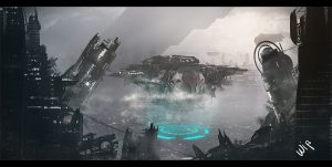 Mattepainting concept city