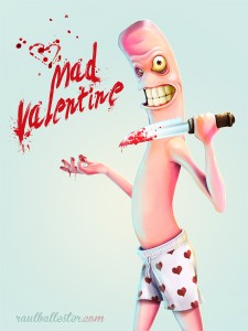 Ilustración personaje MAD VALENTINE